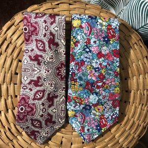 Pair of Liberty of London Neckties
